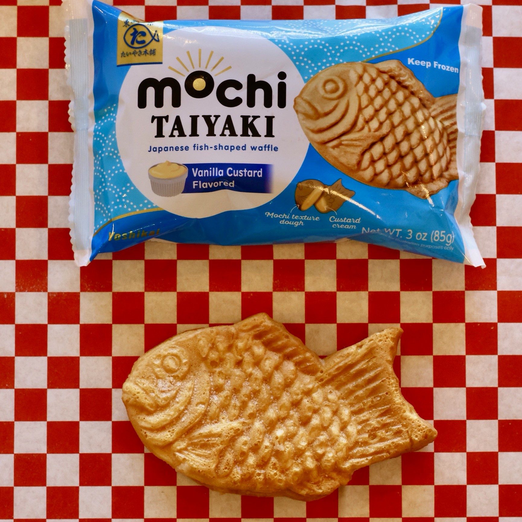 Mochi Taiyaki Ice Cream.