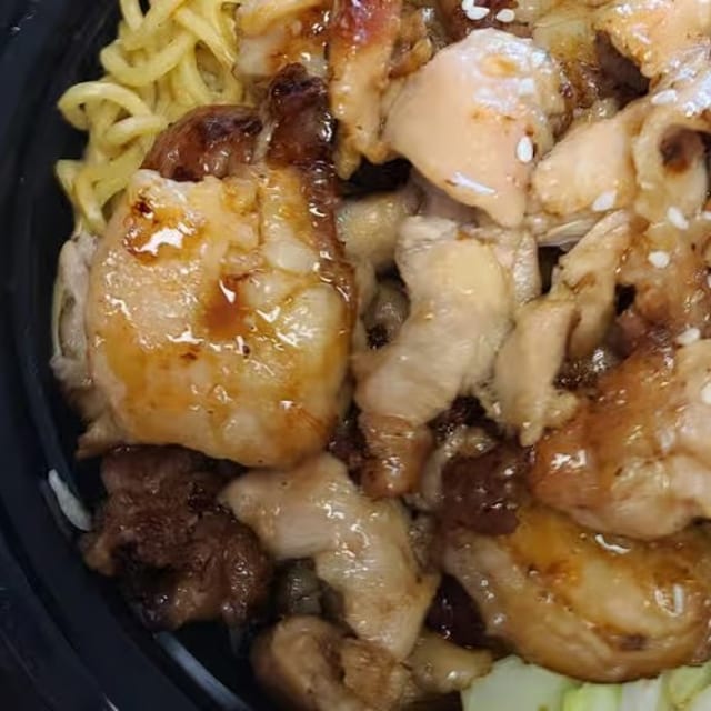 Chicken & Shrimp Bowl.