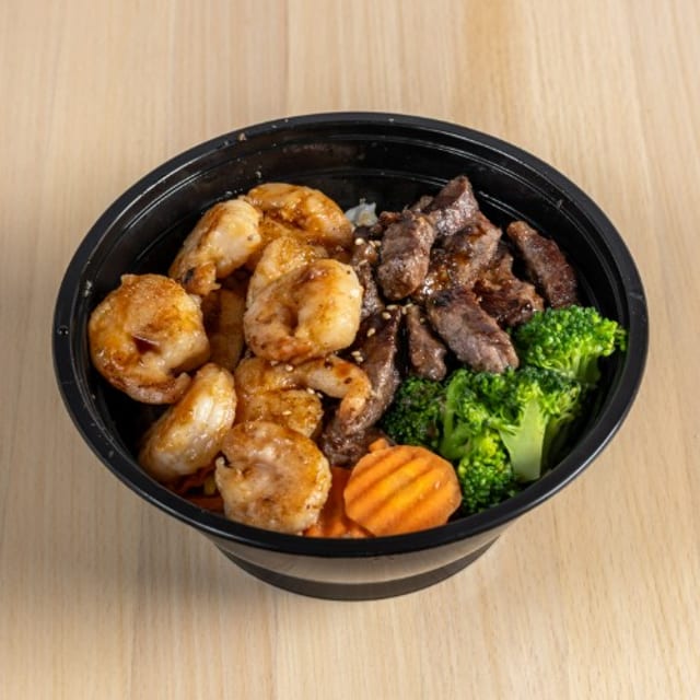 Steak & Shrimp Bowl.