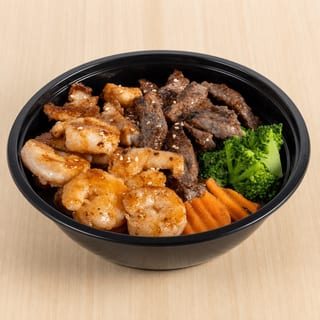 Steak, Chicken & Shrimp Bowl