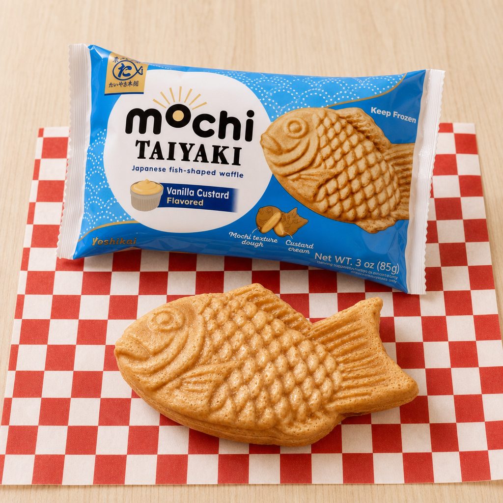 Mochi Taiyaki Ice Cream.