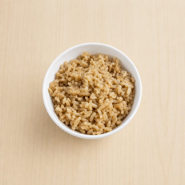 Steamed Brown Rice.